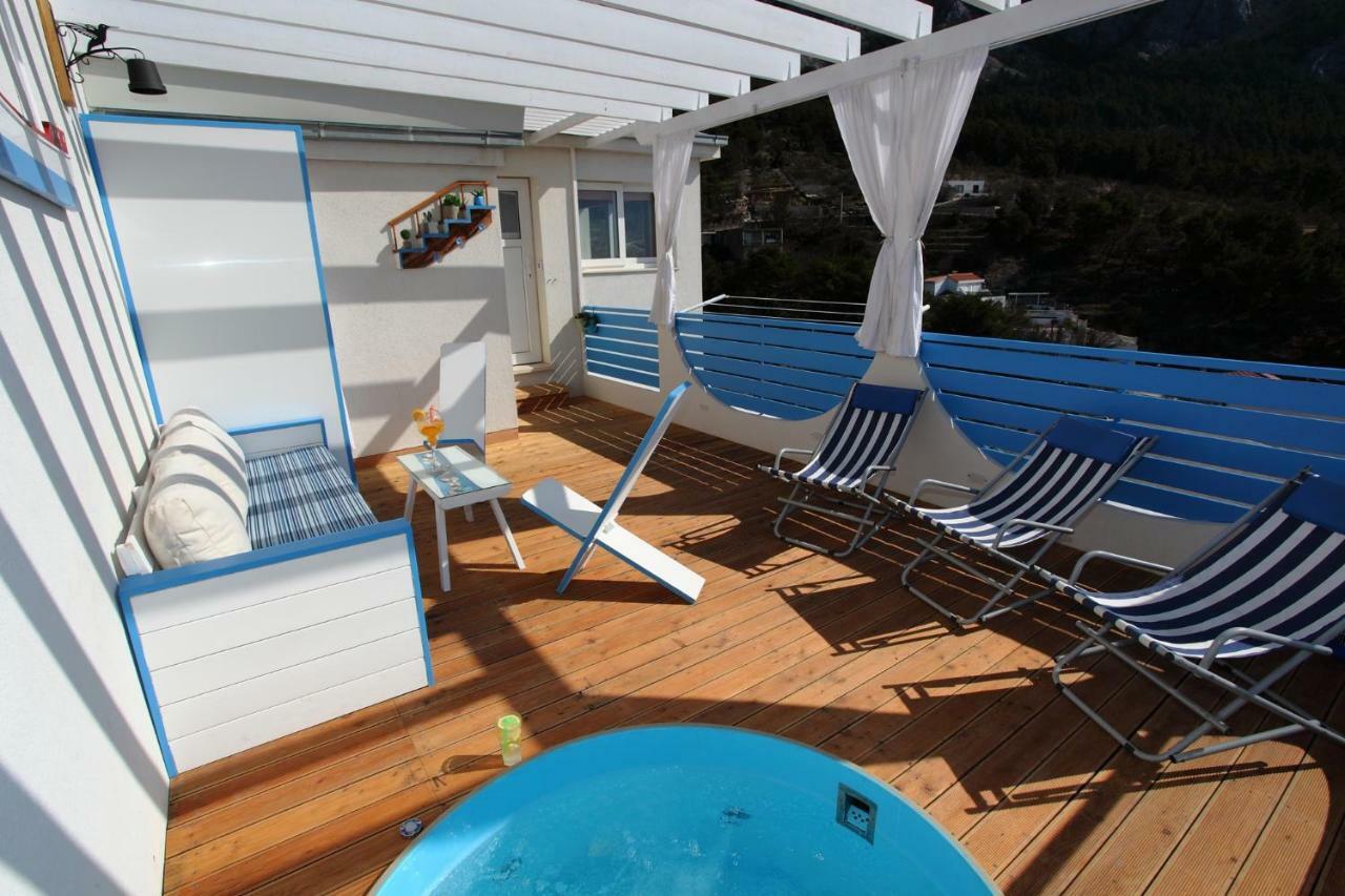 Apartments Rustica Makarska Eksteriør bilde